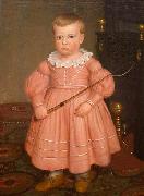 MASTER of the Avignon School Young Boy with Whip oil painting on canvas